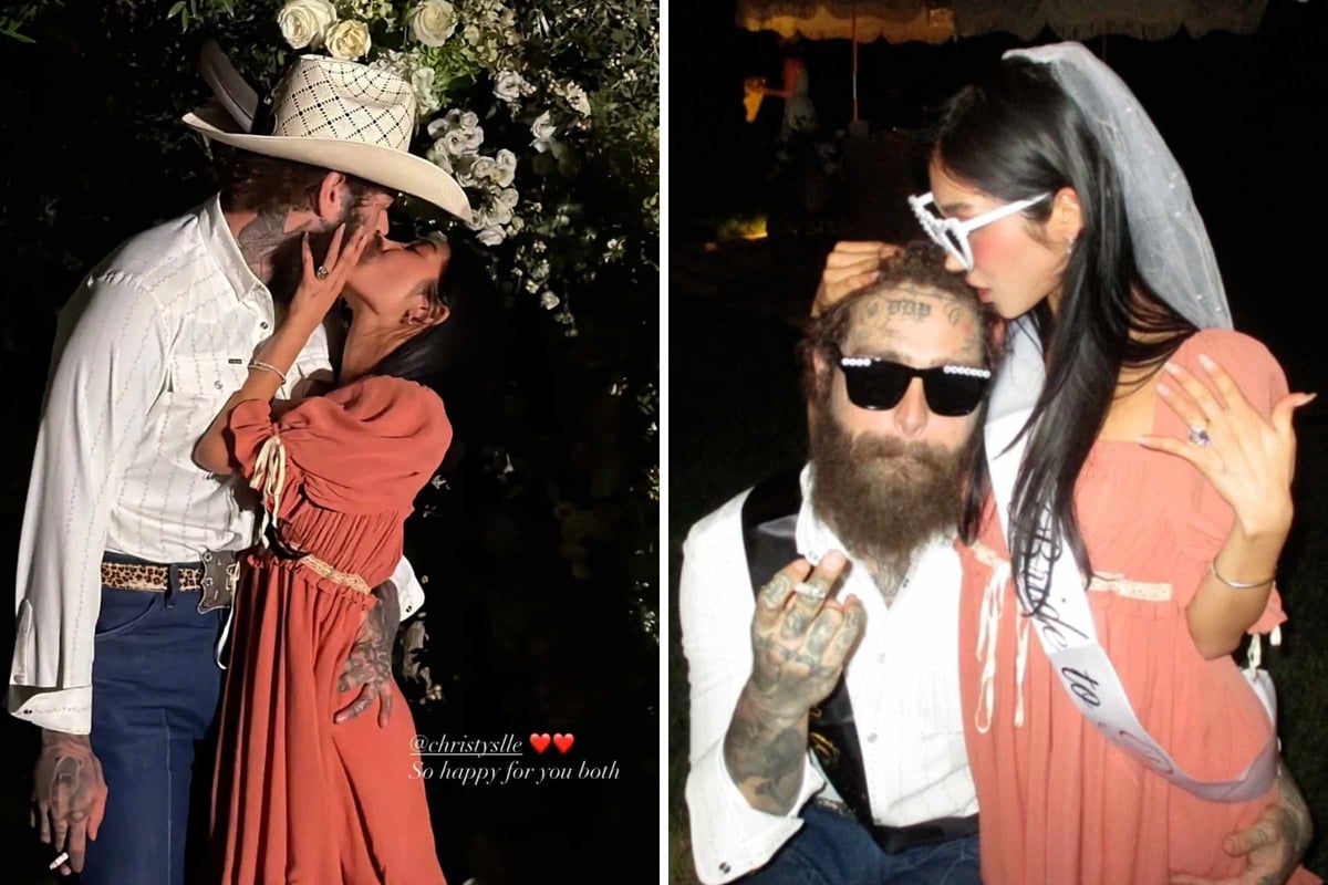 Post Malone and Christy Lee are engaged a year after their split – and the ring is legit bonkers