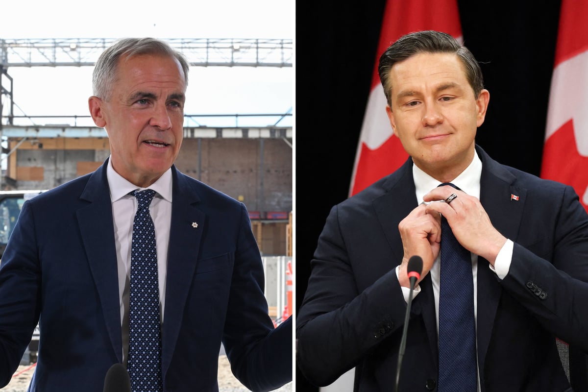 Carney's right-wing opponent demands "no more caving" into US trade threats