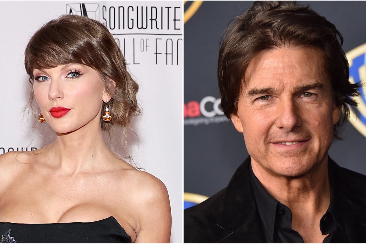 Tom Cruise gushes over "genius" Taylor Swift after attending Travis Kelce's first game