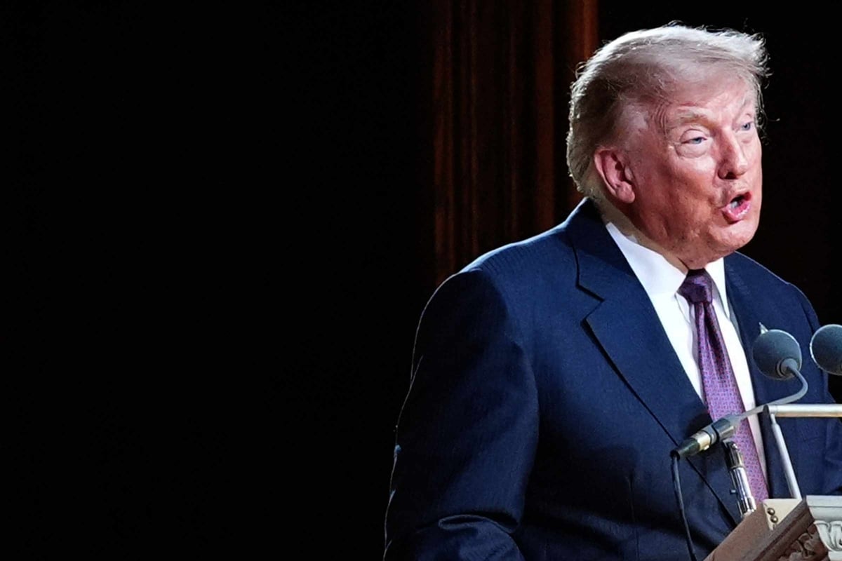 Trump gives somber eulogy for "American original" Lindsey Graham: "A force to be reckoned with"