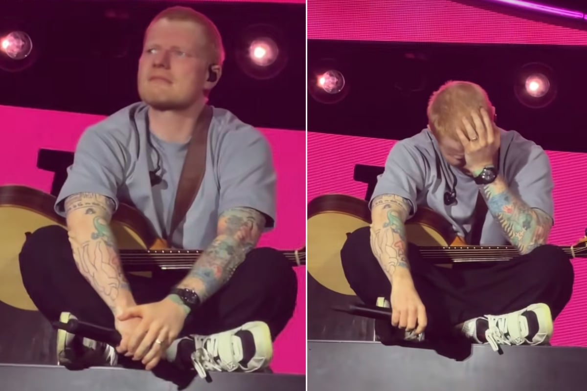 Ed Sheeran breaks down crying on stage amid Macklemore fallout, says he feels "abandoned"