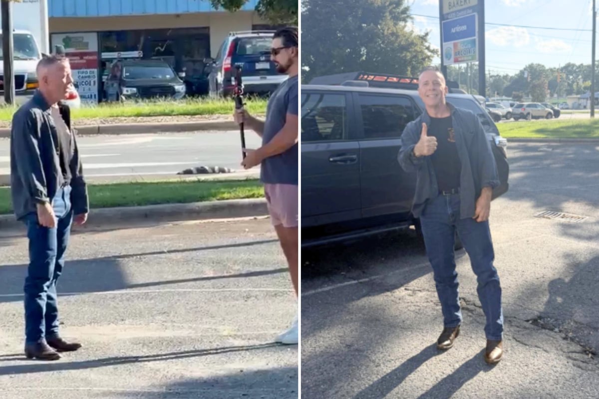 Latin Bakery owner confronts ex-Border Patrol leader Greg Bovino in North Carolina