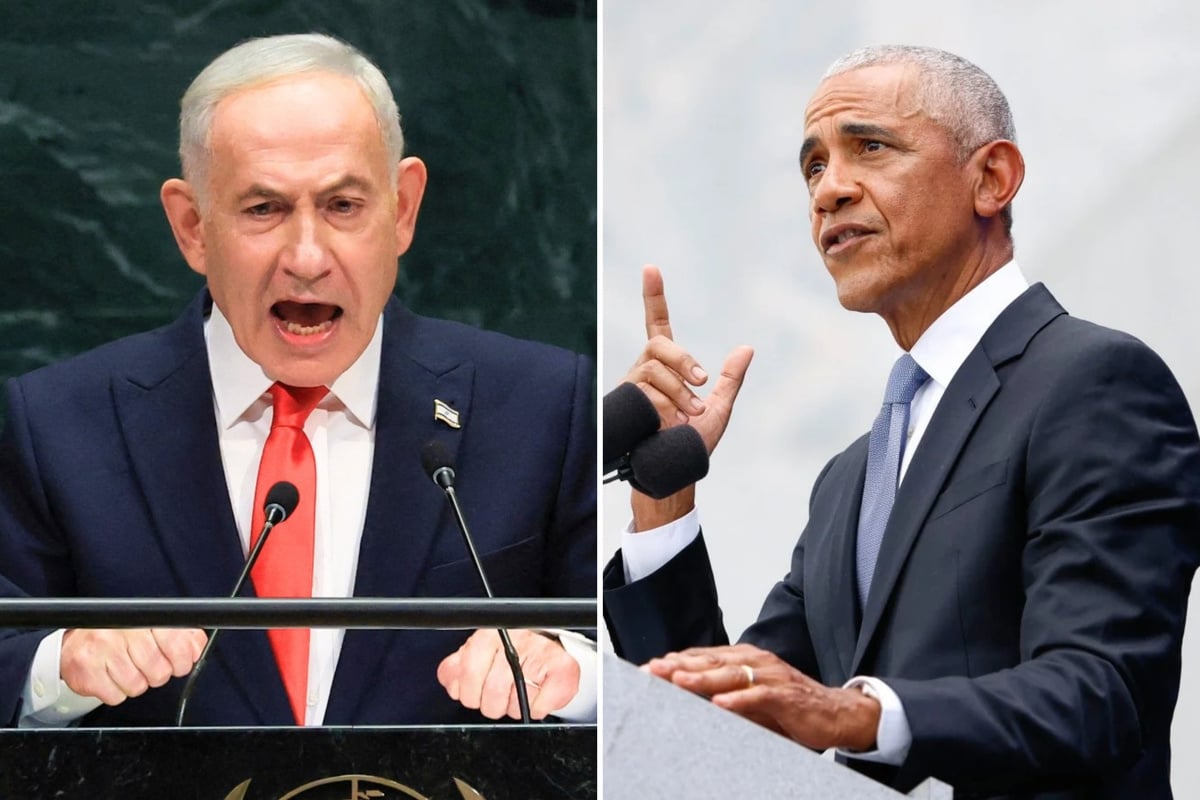 Obama slams Israel's occupation of Gaza as Netanyahu fires back