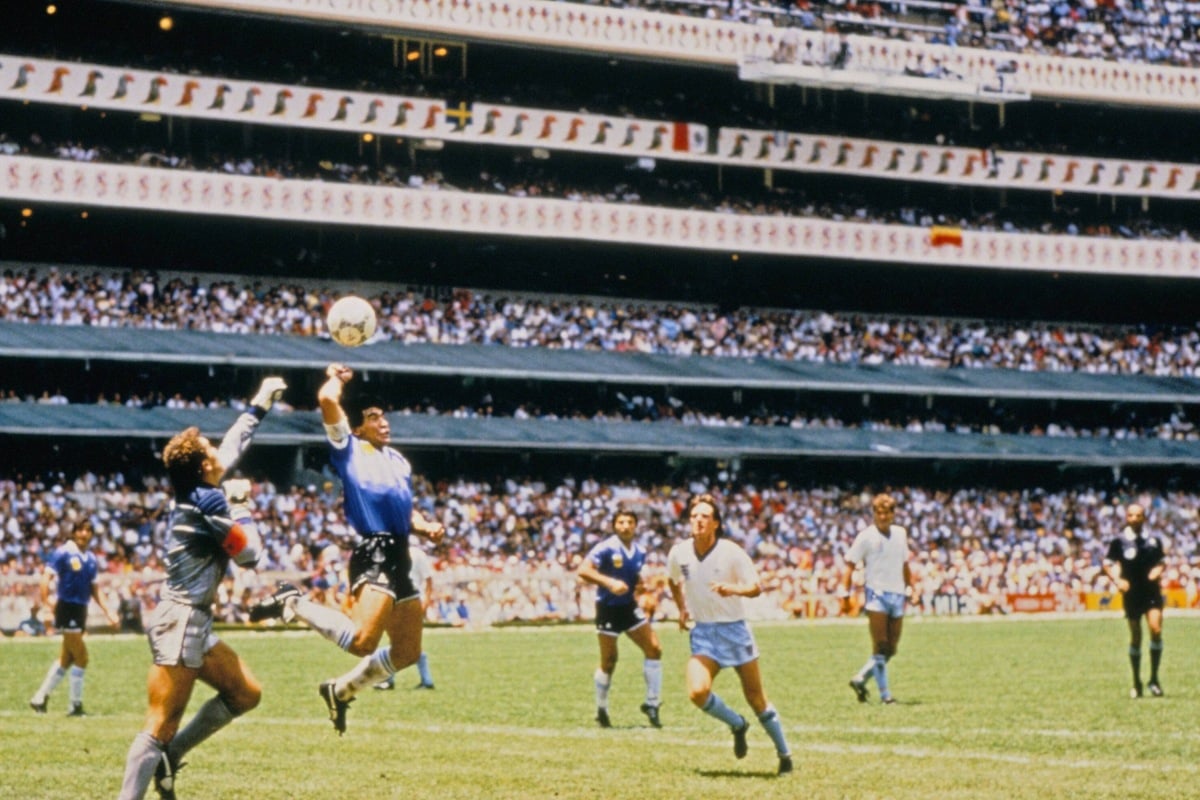 Diego Maradona’s "Hand of God" soccer ball sells for huge sum at auction