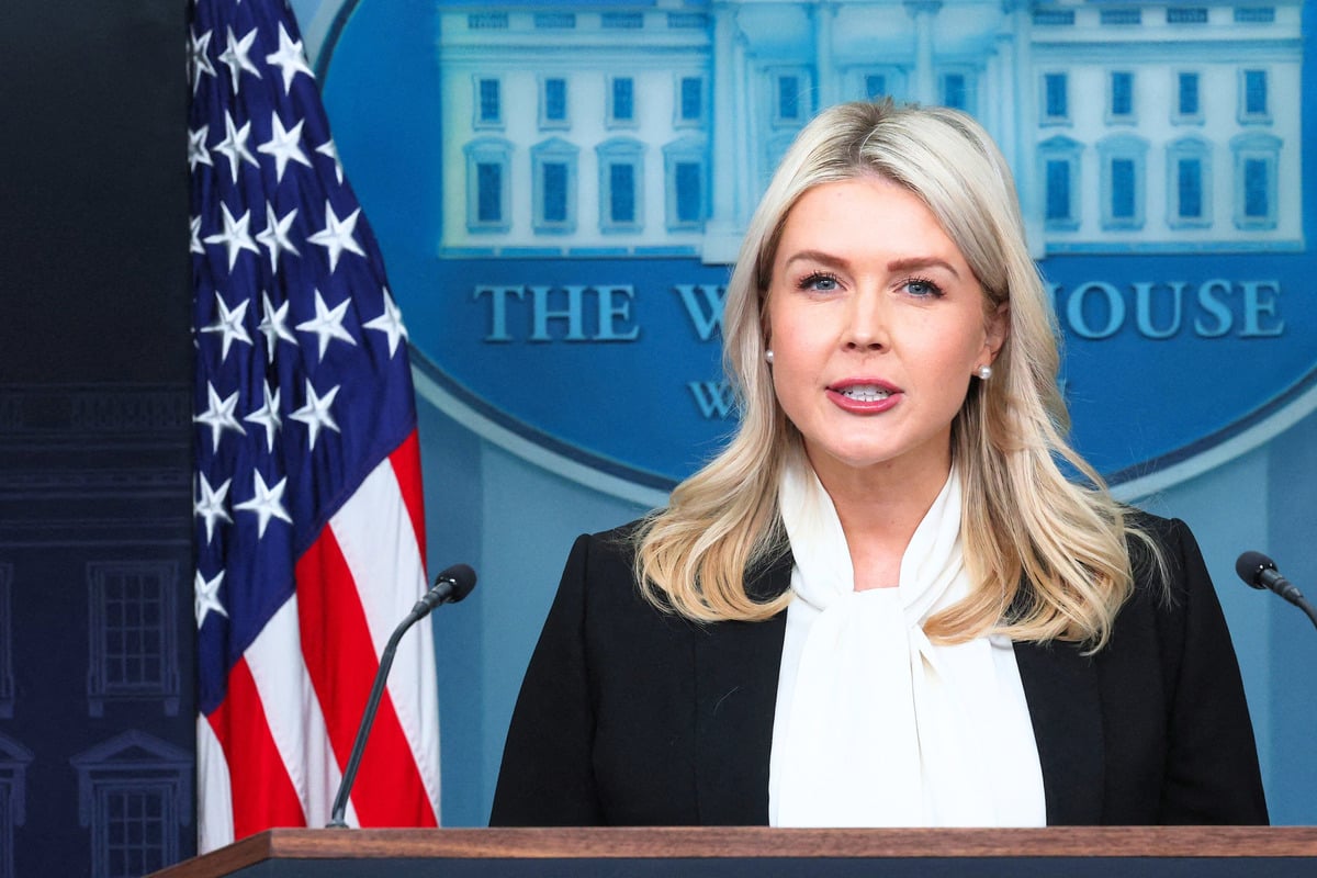 Trump Press Secretary Karoline Leavitt fails to rule out US military draft for Iran war