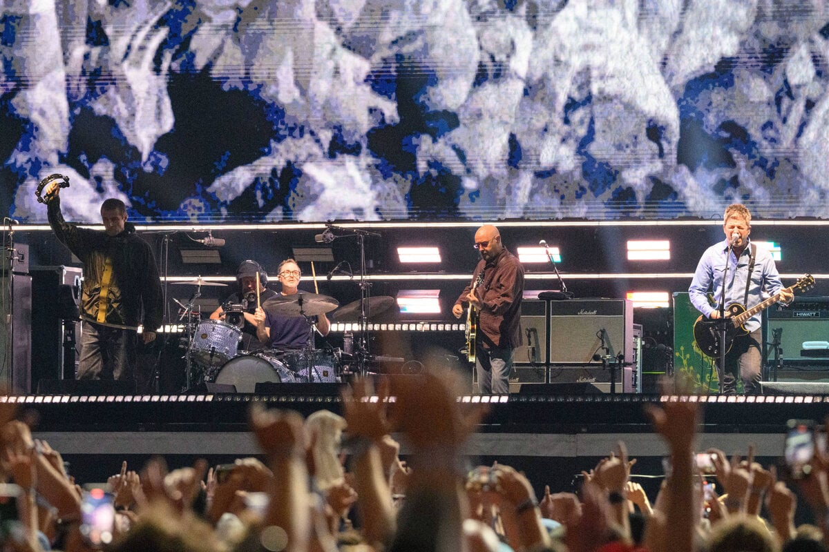 Rock legends Oasis dazzle in "historic" comeback tour after end of bitter feud