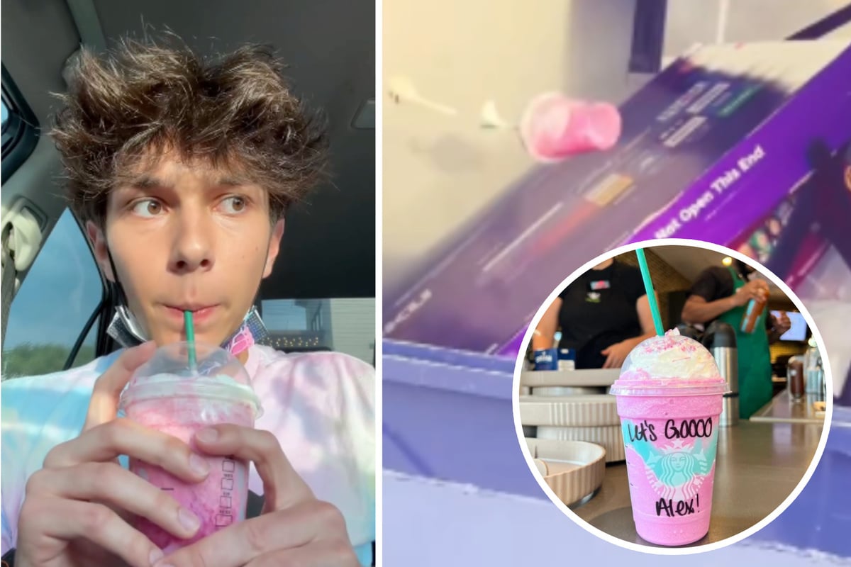 Starbucks' Unicorn Frappuccino is back, and it's sparked a bizarre viral trend among influencers