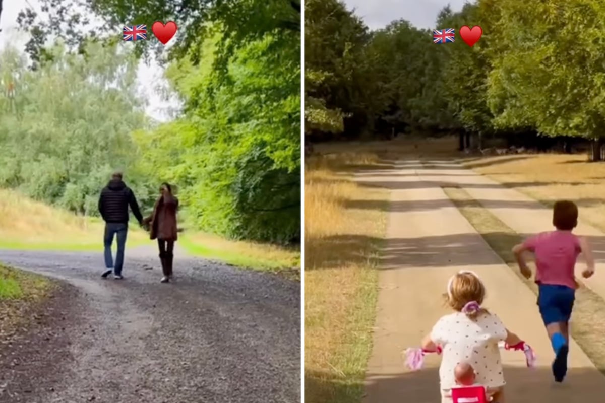 Meghan Markle shares peek at life back in the UK with Prince Harry and their kids
