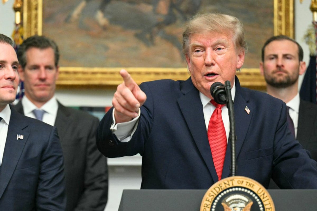 Trump hosts crypto leaders at White House as he continues to pocket billions from the industry