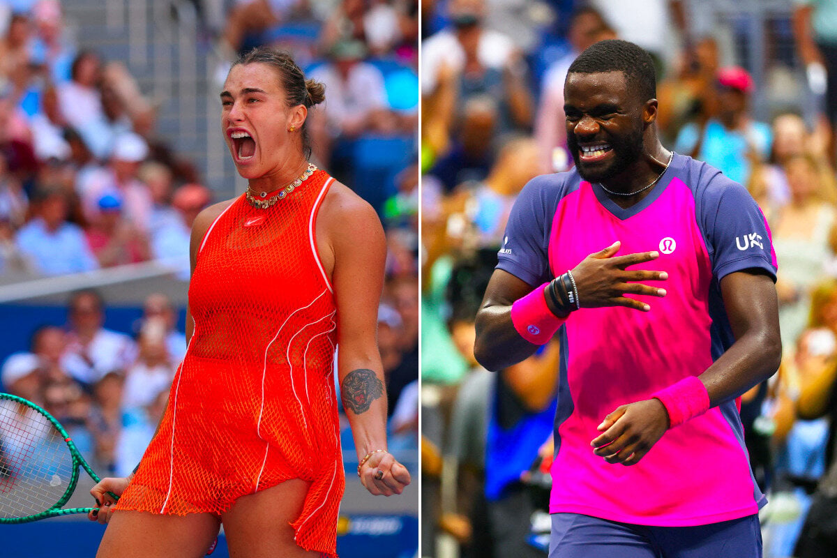 US Open: Sabalenka edges Noskova to set up Pegula showdown as Tiafoe advances