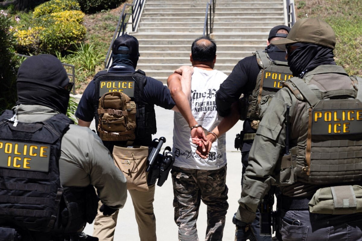 ICE reports record high number of arrests since Trump's return to office