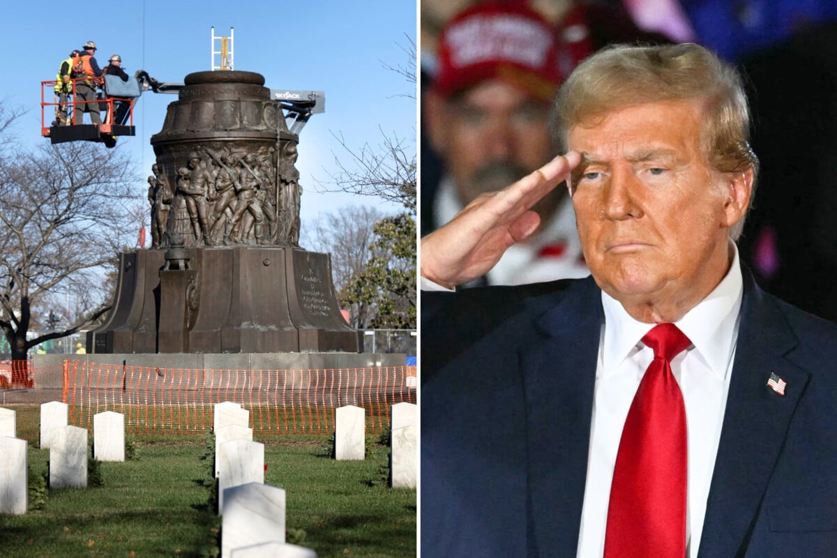 Trump makes shock decision on Confederate memorial at Arlington Cemetery