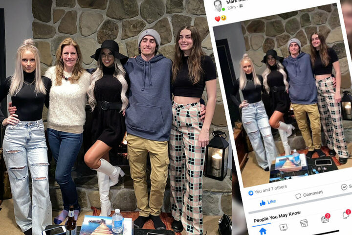Twitter is impressed and appalled by this edited family photo | TAG24