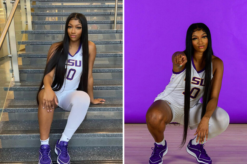 Angel Reese is setting social media ablaze with an eye-popping snapshot of her latest collaboration with the iconic sports apparel Reebok.