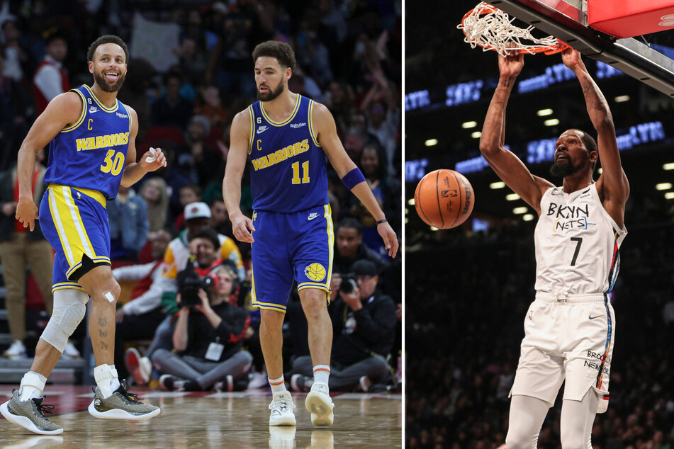 NBA roundup: Splash Brothers end Warriors' road slump, Durant shines for the Nets