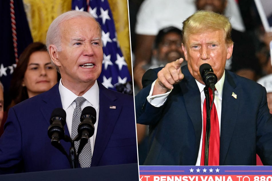 Joe Biden (l.) and Donald Trump square off for a historic US presidential debate this week, with the stage set for what could be a pivotal moment in the 2024 race.