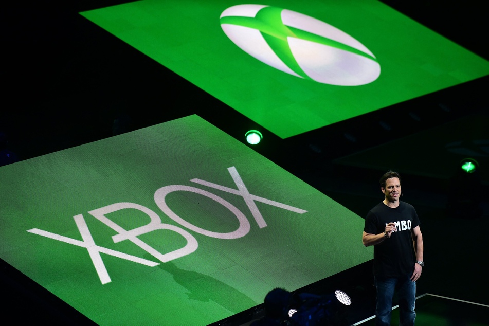 Phil Spencer speaks at the Xbox media briefing on the eve of the annual E3 video game extravaganza in Los Angeles, California, on June 9, 2014.