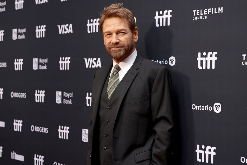 Kenneth Branagh is pictured during the 2026 Toronto International Film Festival on September 15, 2026. The British actor said he embraced his role as an action hero in the movie Mayday in order to get in shape.