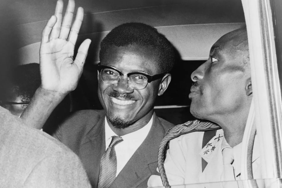 Patrice Lumumba, first prime minister of Congo, visits New York in 1960 for meetings with United Nations Secretary General Dag Hammarskjöld.