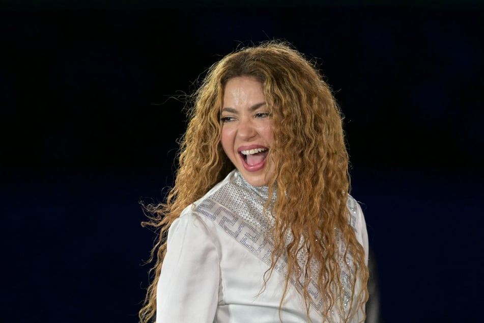 Shakira performs during her Las Mujeres ya no Lloran world tour in Buenos Aires, Argentina, on March 7, 2025.