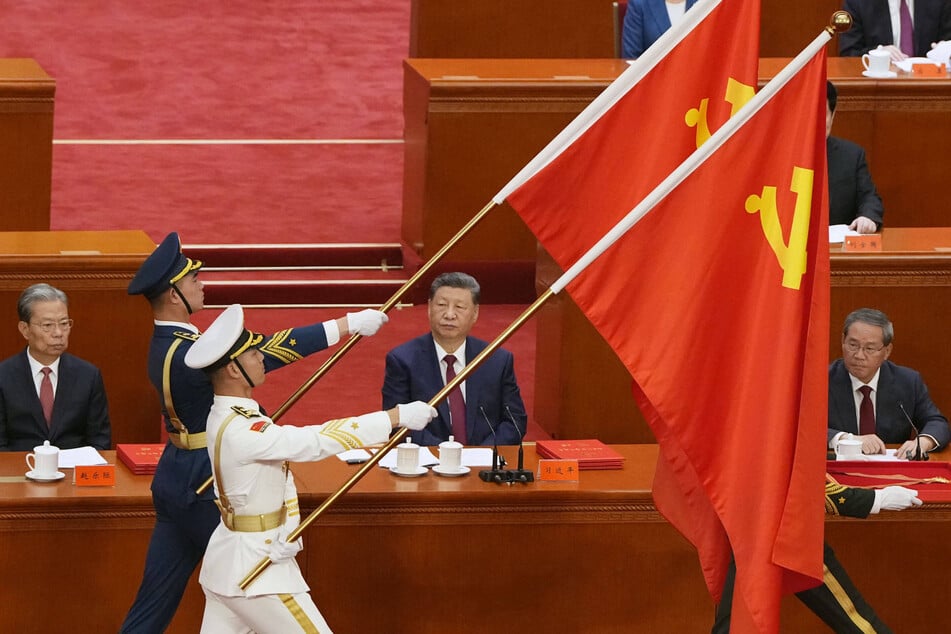 Chinese President Xi Jinping vowed to strengthen his country's military and crackdown on corruption within the Chinese Communist Party.