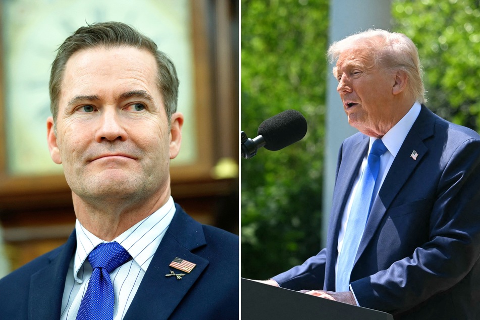 On Thursday, President Donald Trump (r.) announced that he will be nominating National Security Advisor Mike Waltz to become Ambassador to the United Nations.