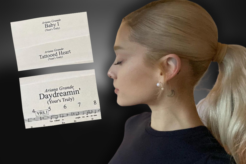 Yours Truly! Is Ariana Grande back in the studio for a mystery project?