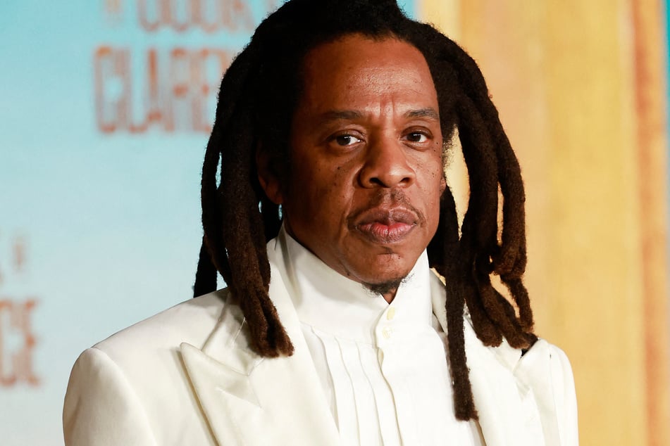 Jay-Z arrives for Sony's premiere of The Book of Clarence at the Academy Museum on January 5, 2024. A woman who accused the rapper of raping her has now claimed her accusations were "false."
