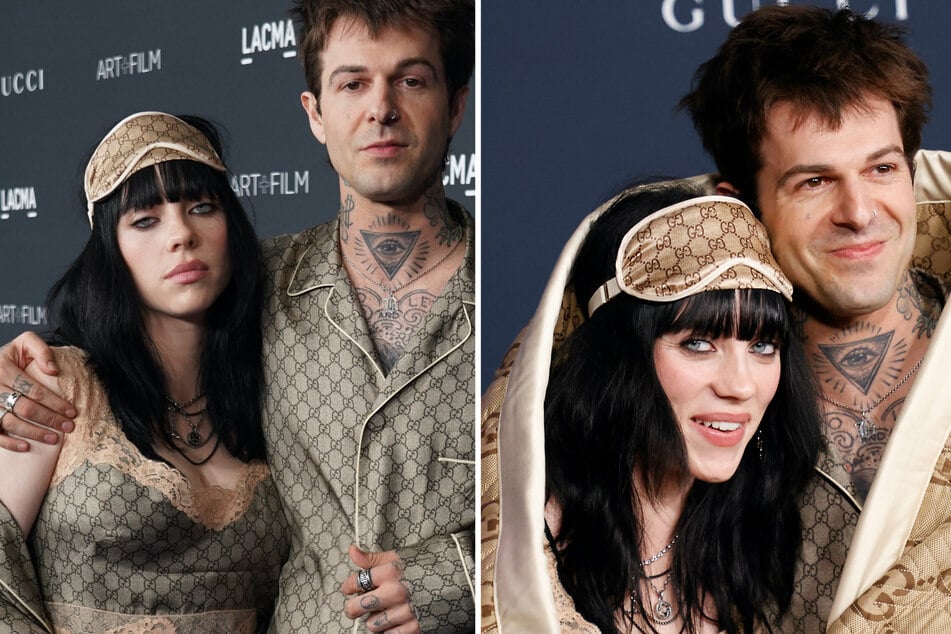Billie Eilish and Jesse Rutherford get cozy in their red carpet debut