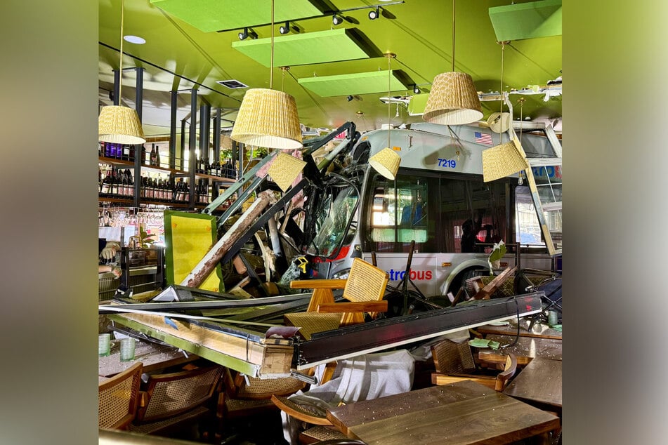 Fortunately, no one was inside the restaurant at the time of the accident.