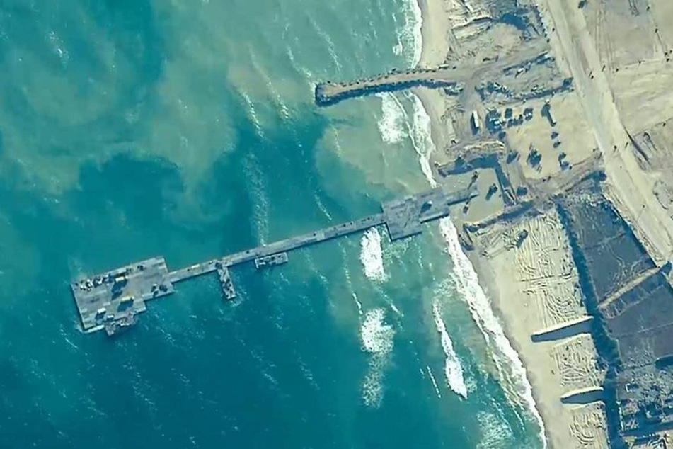 Delivery of humanitarian assistance to Gaza via a temporary aid pier have begun.