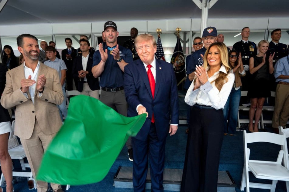 In a recent X post, the White House appeared to crop Natalie Harp out of a video featuring President Donald Trump and First Lady Melania.