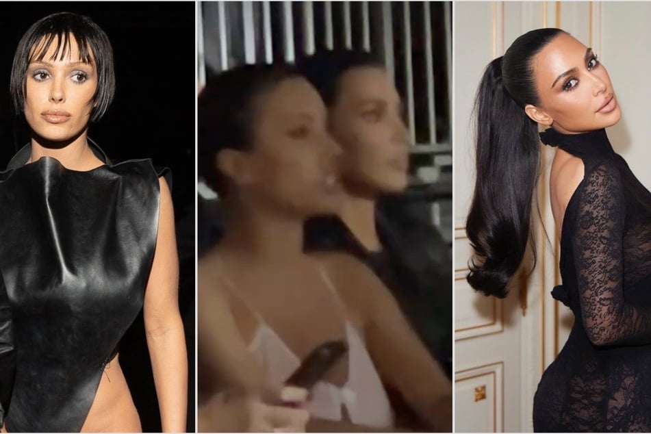 Kim Kardashian and Bianca Censori seen together for the first time as Kanye considers big step!