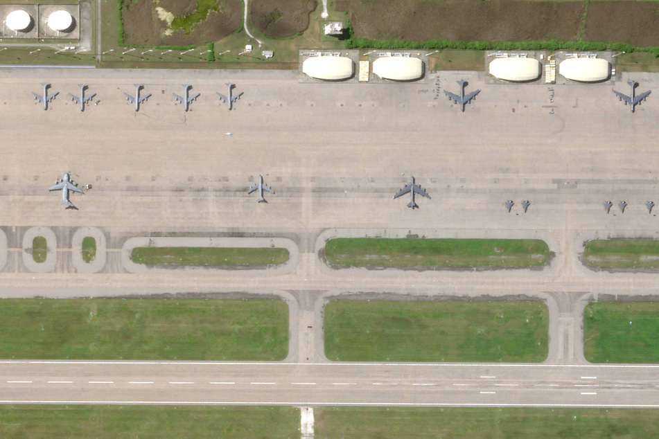 Four US Stratofortress bombers are stationed at the Diego Garcia base in the Indian Ocean as the conflict between Israel and Iran continues.