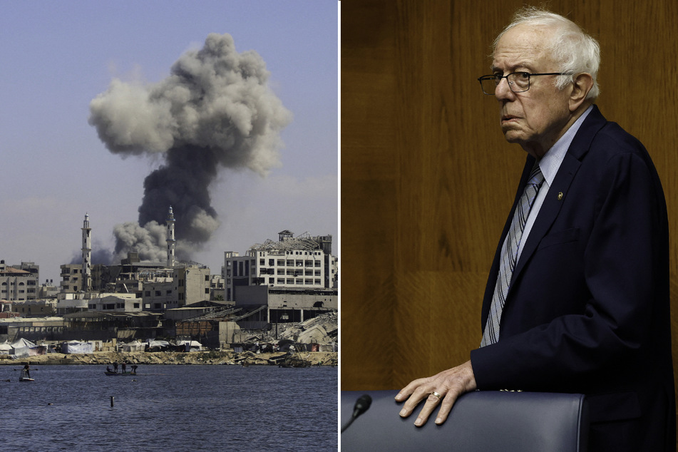 Bernie Sanders becomes first US senator to make Gaza genocide call