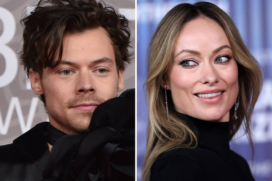 Olivia Wilde (r.) is said to be hoping that Harry Styles will want to rekindle their romance following his recent split.