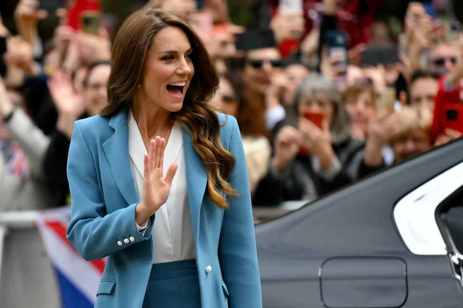 Kate Middleton has made her first trip abroad after her cancer diagnosis.
