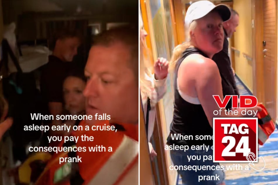 Viral Video of the Day for May 12, 2025: Family's cruise prank leaves sleeping member in total chaos!