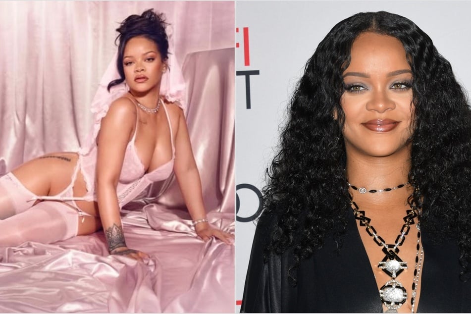 Rihanna sparks A$AP Rocky marriage rumors with bridal snaps
