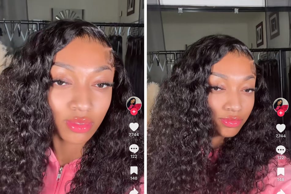 After sporting a lighter brown color last week, LSU hooper Angel Reese has now gone back to her natural black hair.