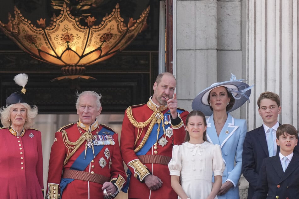 Prince George (top r) has already been part of numerous high-profile events with the royal family.