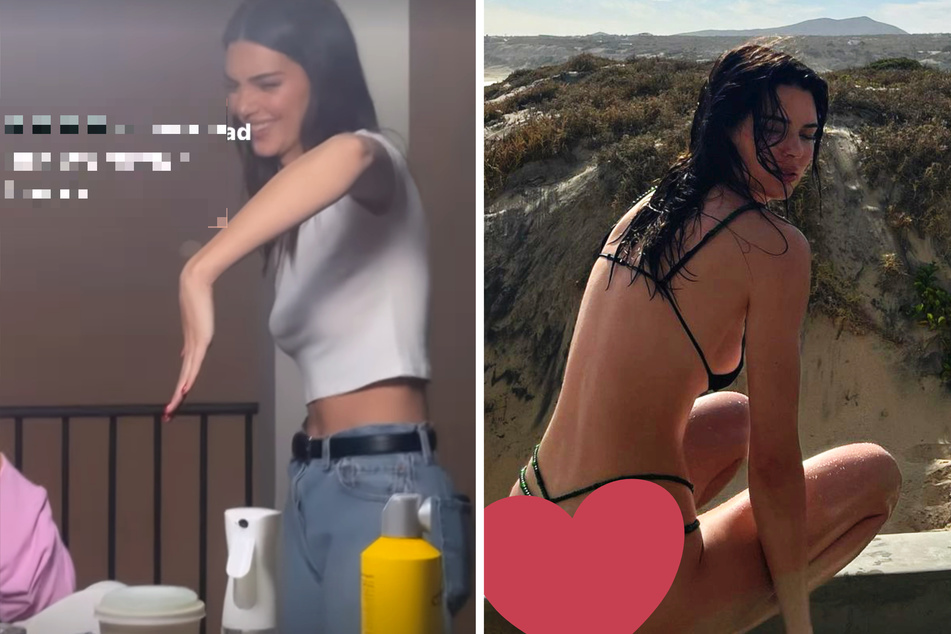 Hailey Bieber defends Kendall Jenner's "bizarre" hands after alleged Photoshop fail