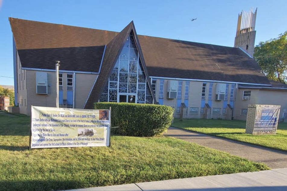 Bethel AME Church's sanctuary today can only seat 900 people.