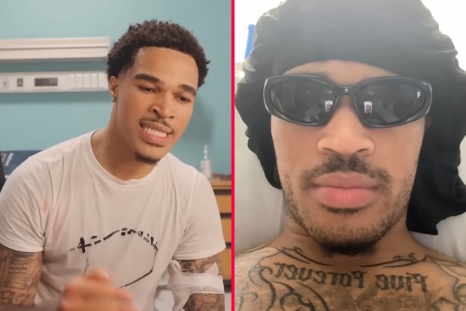 Twitch streamer sends urgent warning after tattoo infection sends him to the hospital
