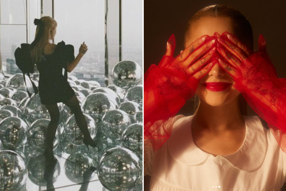 Ariana Grande teases Eternal Sunshine with red-hot photoshoot