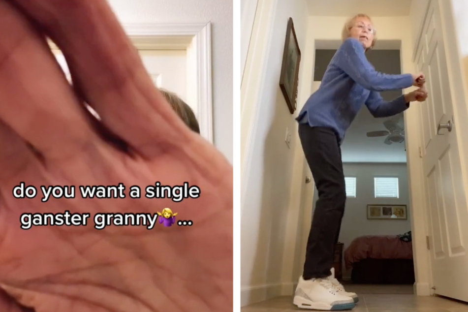 Awesome "Gangster granny" TikToker breaks stereotypes with fashion reveals
