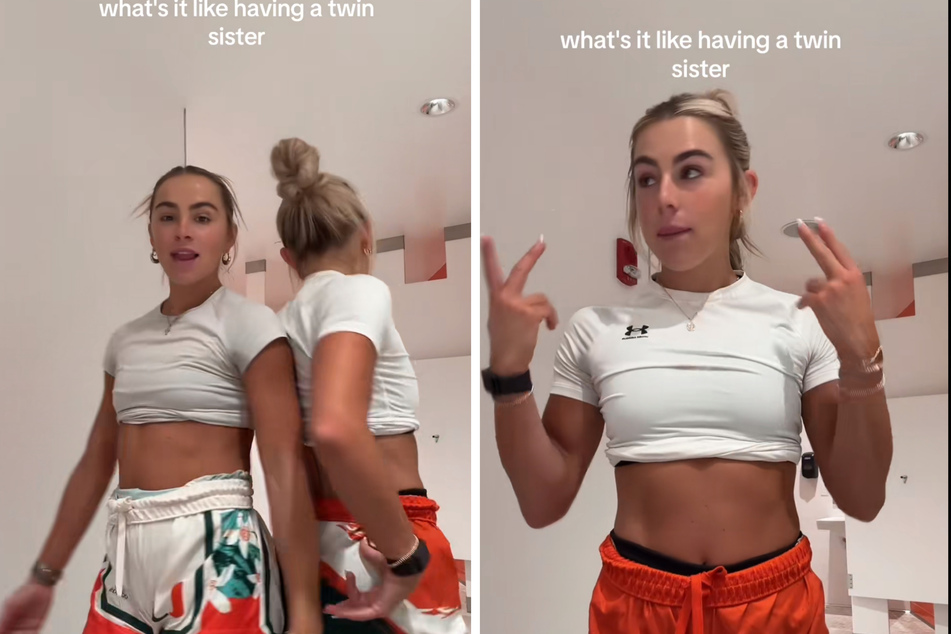 Haley and Hanna Cavinder spill what it's really like to have a twin