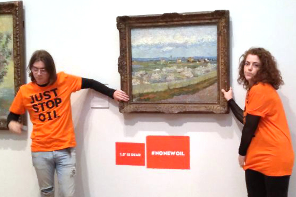 Climate activists found guilty of damaging Vincent Van Gogh frame in London