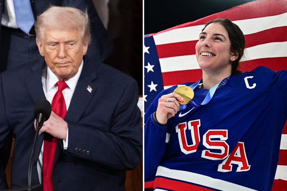 US women's hockey team captain Hilary Knight hits out at Trump's disrespect