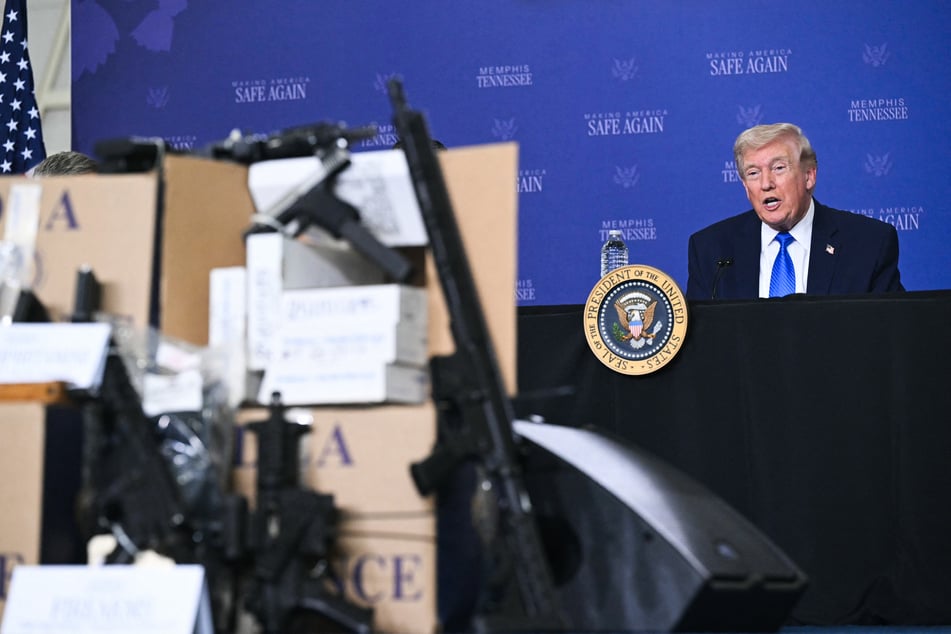 President Donald Trump urged the GOP to pass his SAVE America Act, telling them in a speech to "make this one for Jesus."